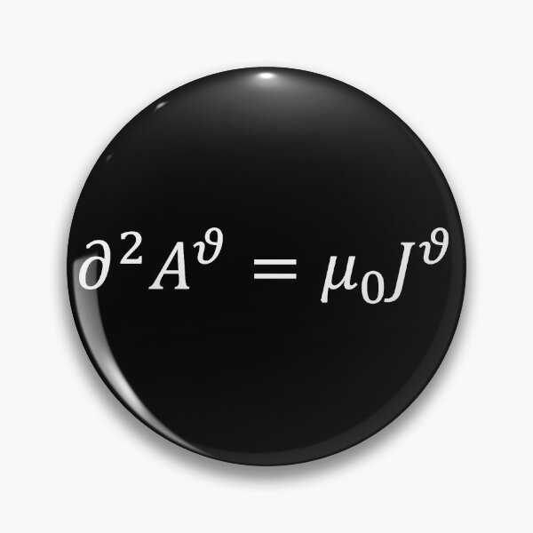 Item preview, compact four-vector version of Maxwell equations dark version designed and sold by NoetherSym.