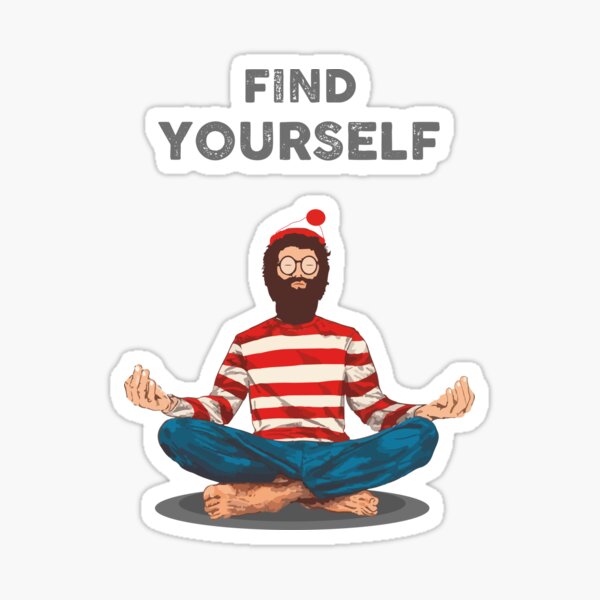 Find Yourself Sticker