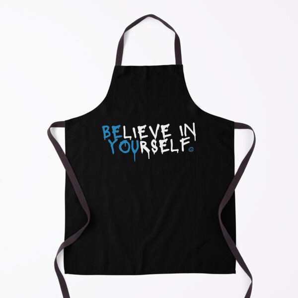 Item preview, BELIEVE IN YOURSELF (BLUE GRAFFITI) designed and sold by HeavyLiftGift.