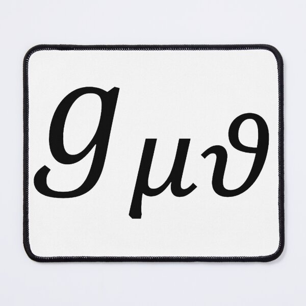 Item preview, metric tensor notation designed and sold by NoetherSym.