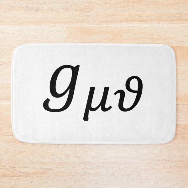Item preview, metric tensor notation designed and sold by NoetherSym.