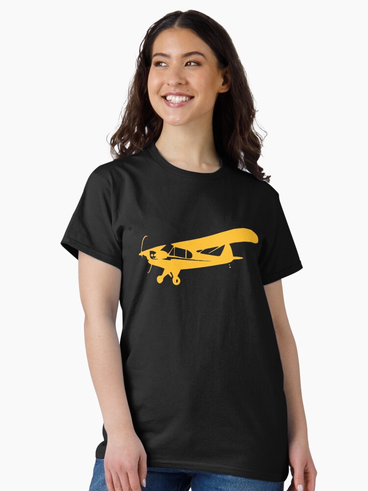 Thumbnail 2 of 7, Classic T-Shirt, Piper J-3 Cub designed and sold by cranha.