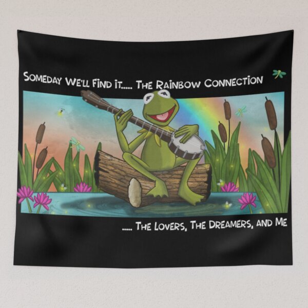 Item preview, Kermit The Frog Rainbow Connection designed and sold by MandyWeier.