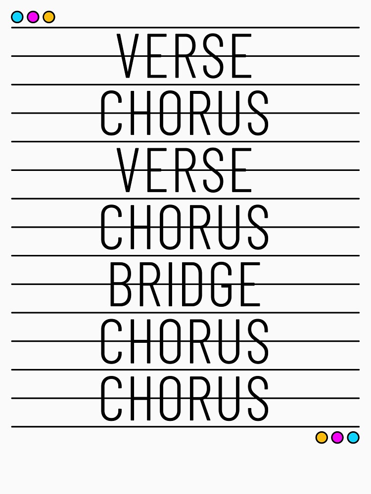 Verse Chorus Bridge   Music Structure   Pop Rock Songwriter