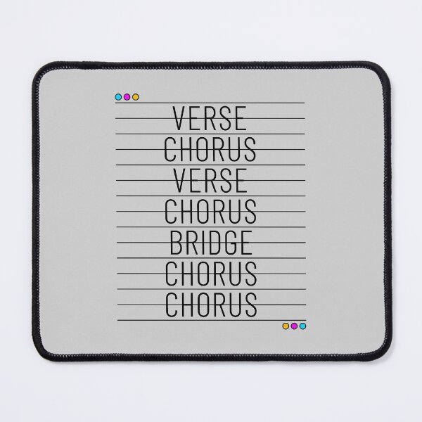 Item preview, Verse Chorus Bridge - Music Structure - Pop Rock Songwriter designed and sold by ClickForMore.