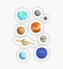 Planet Stickers Sticker