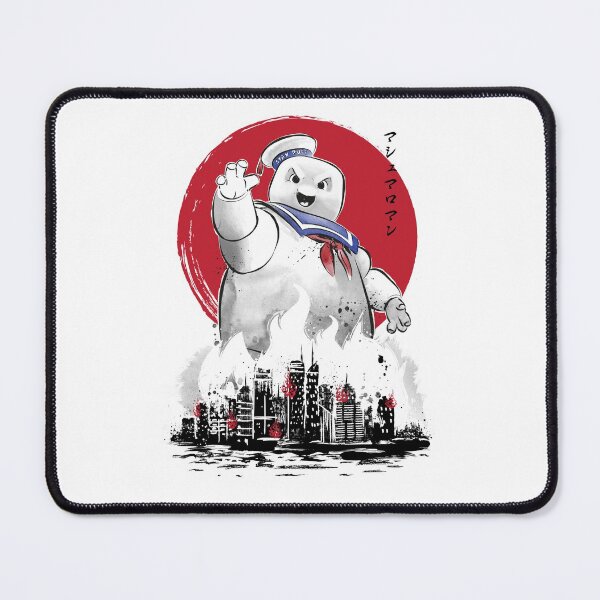 Item preview, Marshmallow man sumi-e designed and sold by zoezowie79.