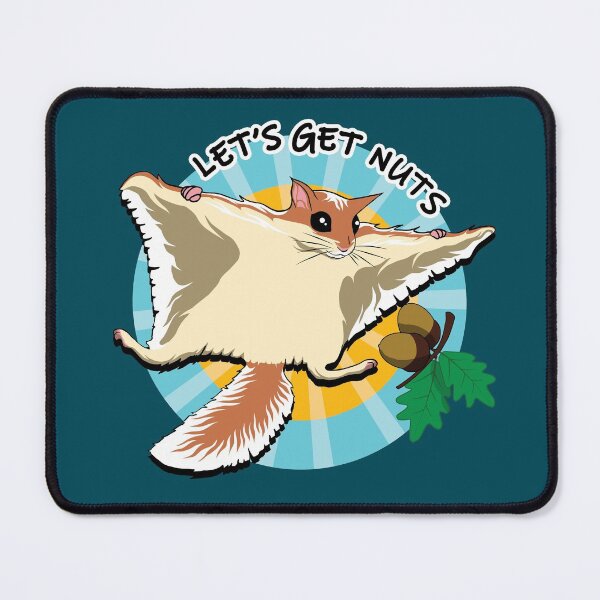 Item preview, Let's Get Nuts | Flying Squirrel designed and sold by TMBTM.