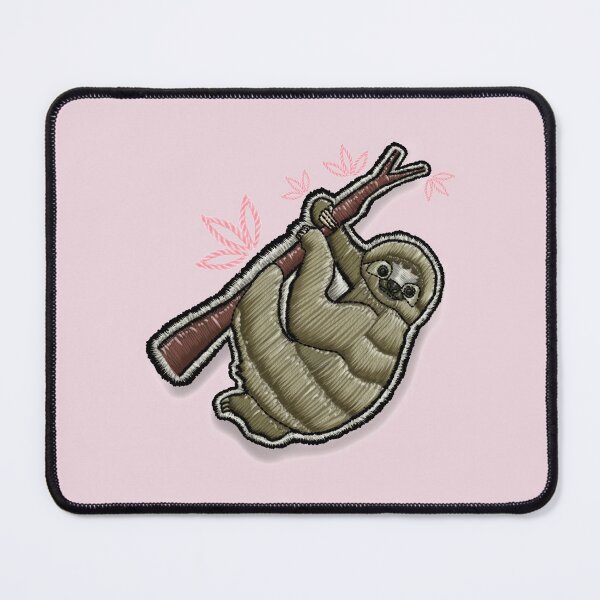 Item preview, Sloth embroidery art style designed and sold by MysticBohemia.