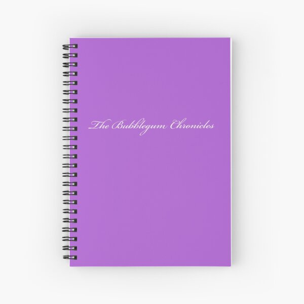 The Bubblegum Chronicles Spiral Notebook