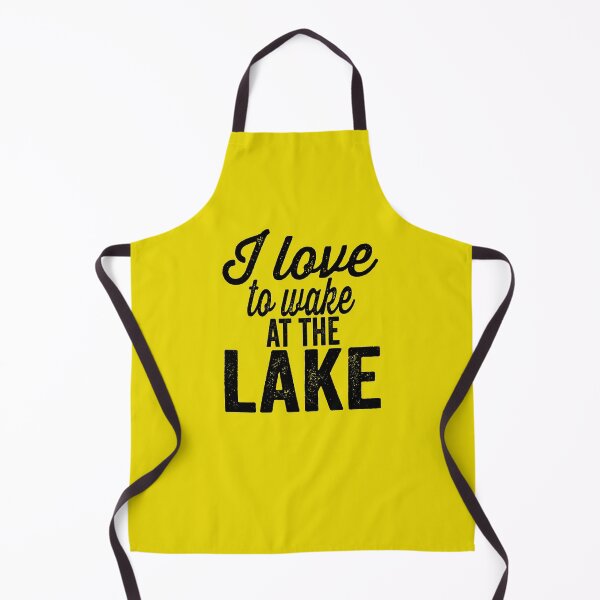 Item preview, I love to wake at the lake-summer lake. designed and sold by DesignedBySnip.