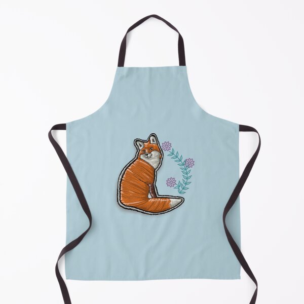 Item preview, Embroidery style fox designed and sold by MysticBohemia.
