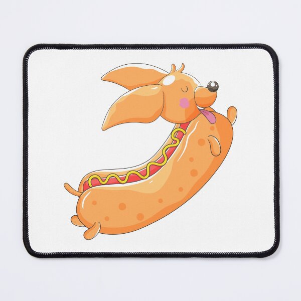Item preview, Wiener dog hotdog-dachshund weiner hotdogs designed and sold by Hartics.