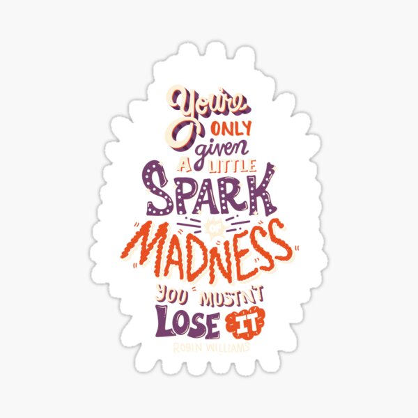 Item preview, Spark of Madness designed and sold by Risa Rodil.