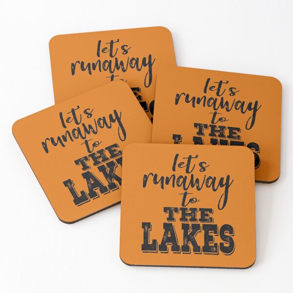 Item preview, Let's run away to the lakes- summer lakes.  designed and sold by DesignedBySnip.