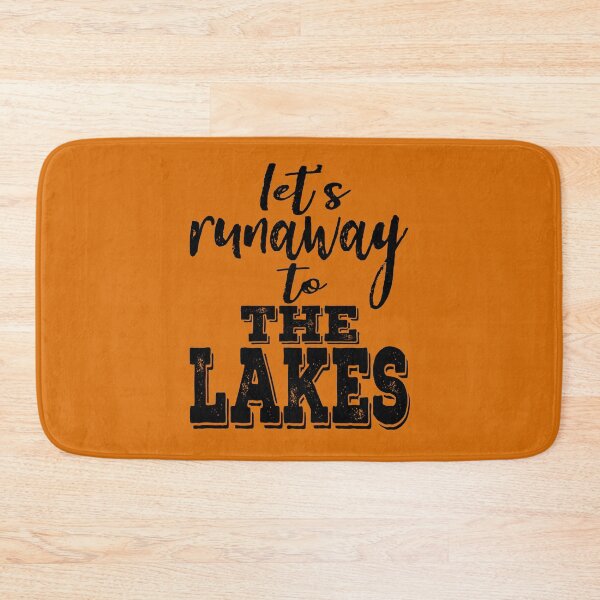 Item preview, Let's run away to the lakes- summer lakes.  designed and sold by DesignedBySnip.
