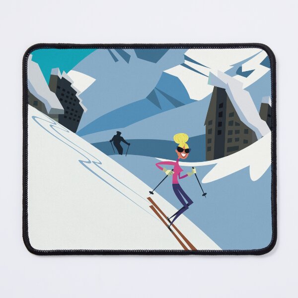 Item preview, Avoriaz ski poster designed and sold by GAGodel.