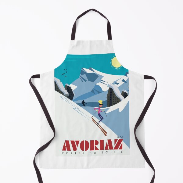 Item preview, Avoriaz ski poster designed and sold by Gary Godel.