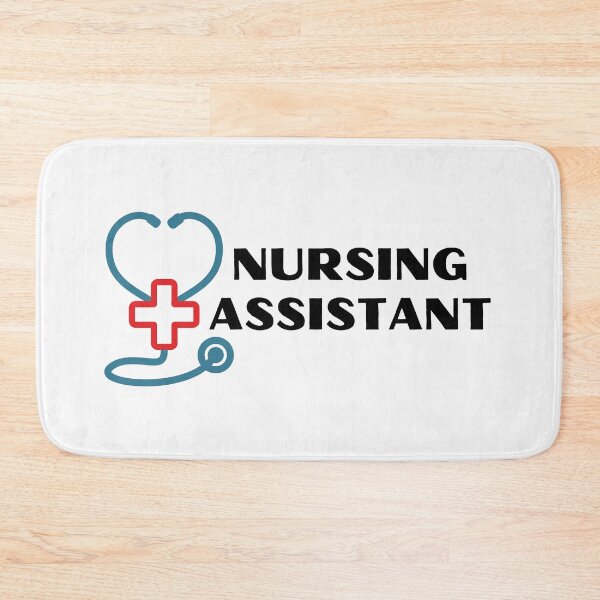 Item preview, Nursing Assistant with stethoscope (black text) - CNA designed and sold by CaitU.