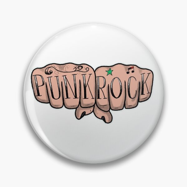Item preview, Punk Rock knuckle tattoos  designed and sold by Steadymacflyart.