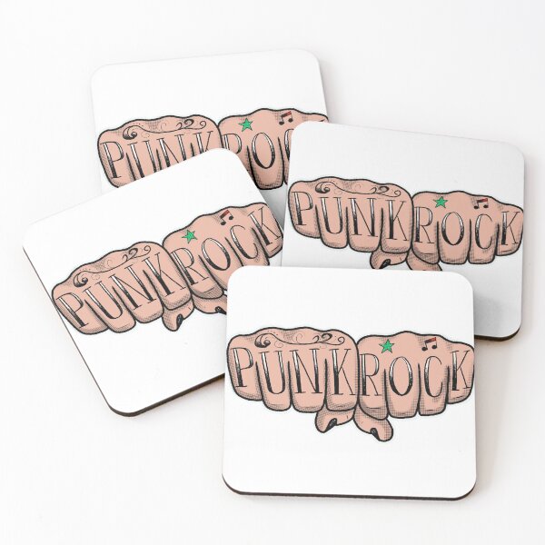 Item preview, Punk Rock knuckle tattoos  designed and sold by Steadymacflyart.