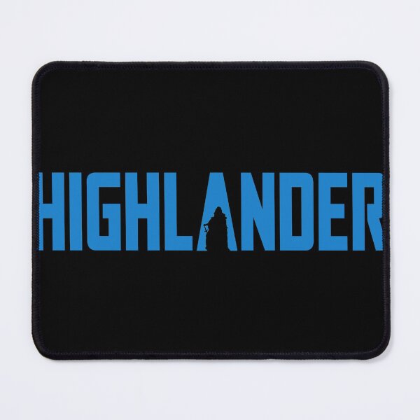 Item preview, Highlander Mando - blue designed and sold by Nerd-Threads.