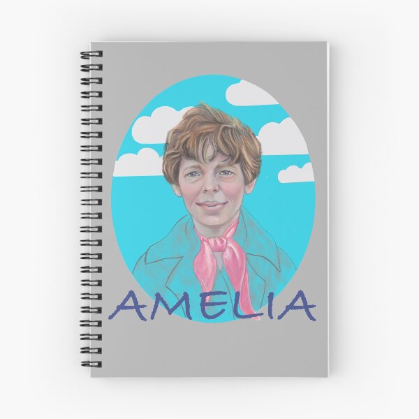 Artikelvorschau, Amelia Earhart entworfen und verkauft von Janet Burns.