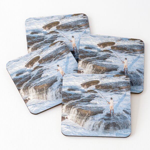Item preview, Fisherman On The Rocks designed and sold by Andrew Goodall.