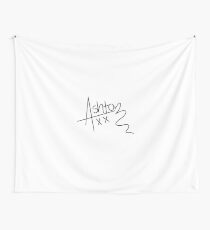 Ashton Irwin Signature (5 Seconds Of Summer) Wall Tapestry