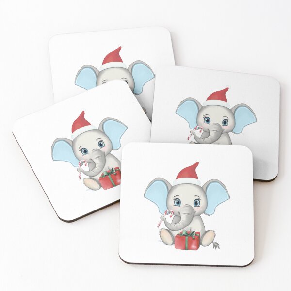 Item preview, Cute Christmas Elephant Baby Boy Holidays designed and sold by SarahTeskk.