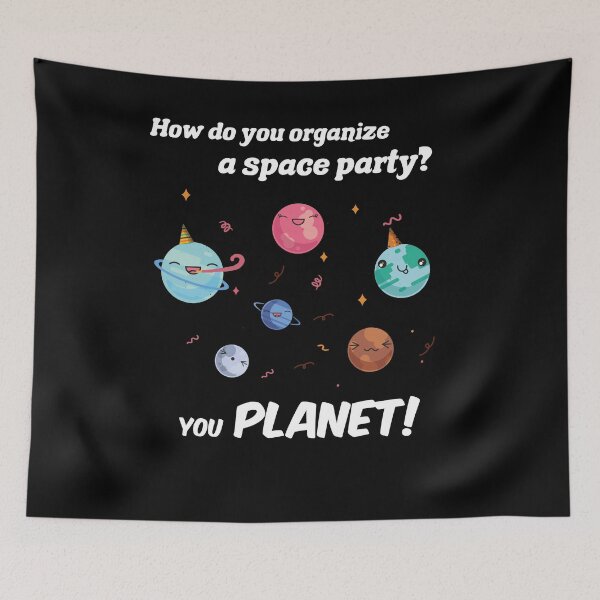 Item preview, Plan A Space Party Shirt For Space Scientists  designed and sold by PaulPolygonart.