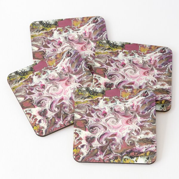 Item preview, Gold & Pink Bloom designed and sold by ArtandSoulFluidArt.