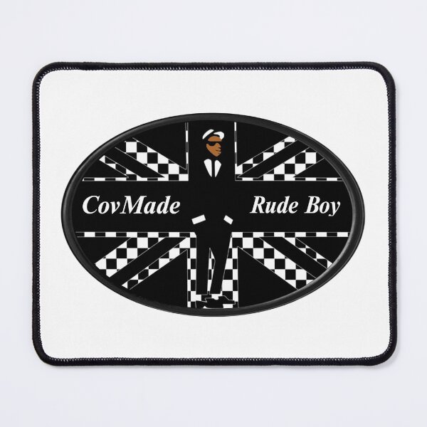 Item preview, CovMade Rude Boy Diversity Oval Badge Collection designed and sold by CovMadeGifts.