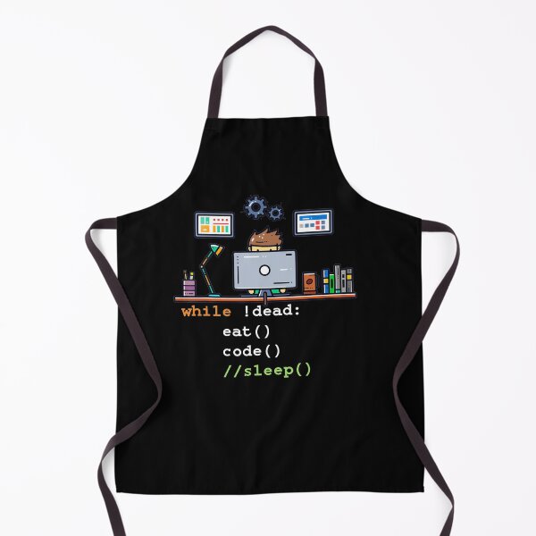 Item preview, Retro Computer Science Python Programmer Eat Code Sleep designed and sold by TNMankdesign.