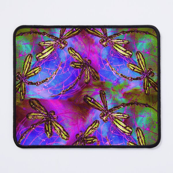 Item preview, Dragonfly Hippy Flit designed and sold by lyndseyart.