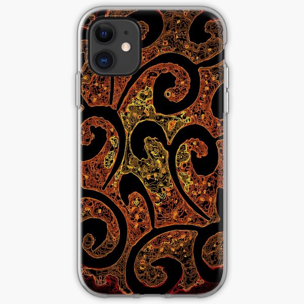 Abstract Molecules iPhone Soft Case