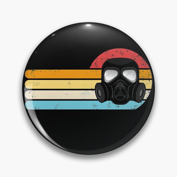Item preview, Retro Gas Mask Vintage Survivalist Gift Doomsday Prepper Gear designed and sold by DynamicDesign.