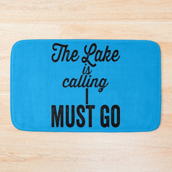 Item preview, The lake is calling. I must go-summer lakes. designed and sold by DesignedBySnip.