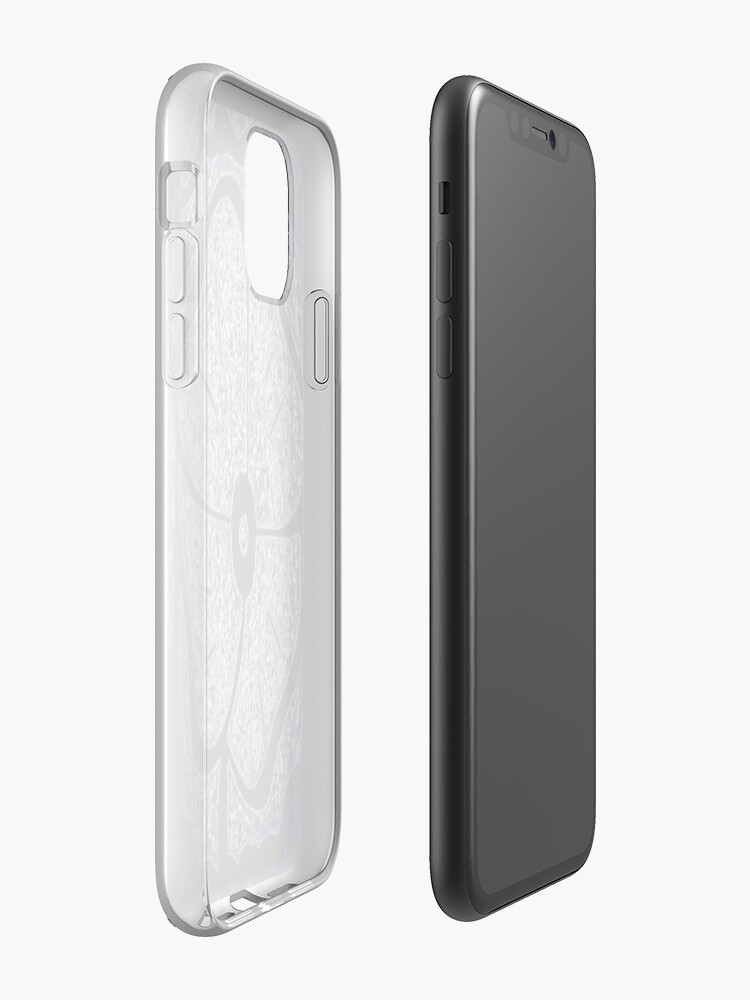 Alternate view of Flower Molecules iPhone Case & Cover