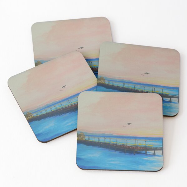 Item preview, Sunset Pier Tiki Bar Key West Florida designed and sold by LloydDobsonArt.