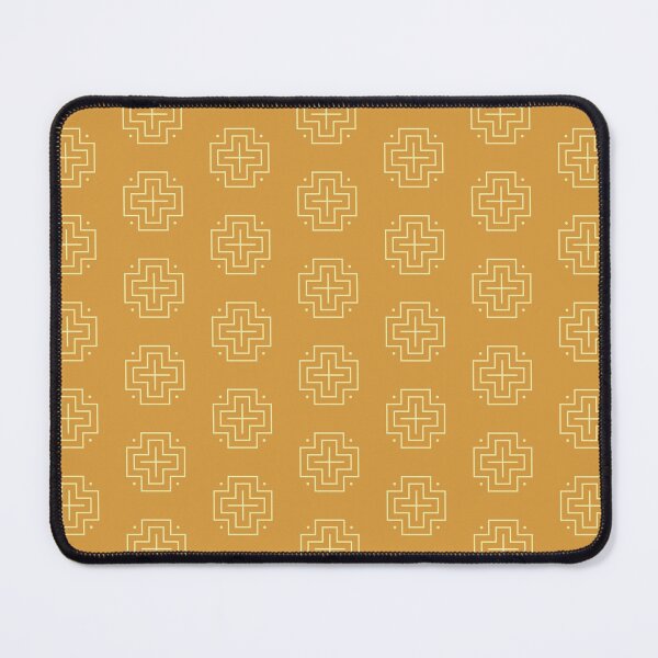 Item preview, Tribal cross pattern - yellow designed and sold by BattaAnastasia.
