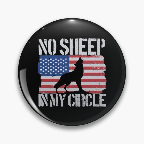 Artikelvorschau, No Sheep In My Circle American Flag No Sheep In My Circle Gear entworfen und verkauft von DynamicDesign.