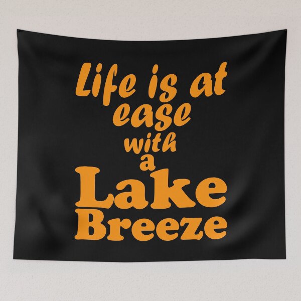 Item preview, Life is at ease with a lake breeze-summer lakes. designed and sold by DesignedBySnip.
