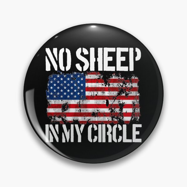 Artikelvorschau, No Sheep In My Circle American Flag No Sheep In My Circle Gear entworfen und verkauft von DynamicDesign.