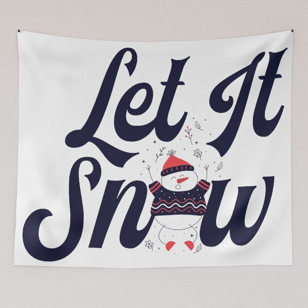 Item preview, Weird Snowman Christmas | Let It Snow designed and sold by NawalMagdy.