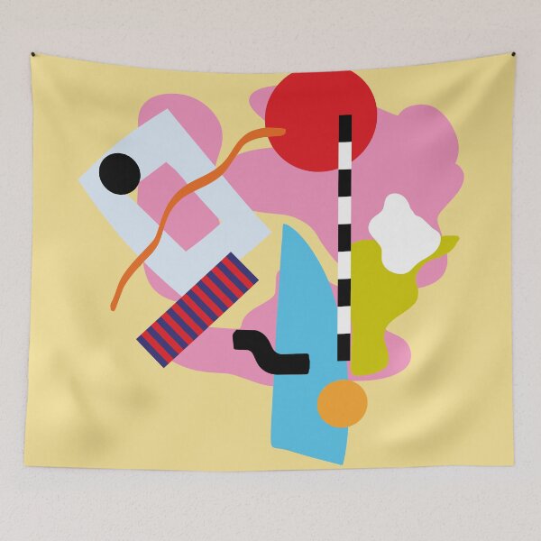 Item preview, Modern abstract still life Art #bauhausart #illustration designed and sold by MerleCallesen.
