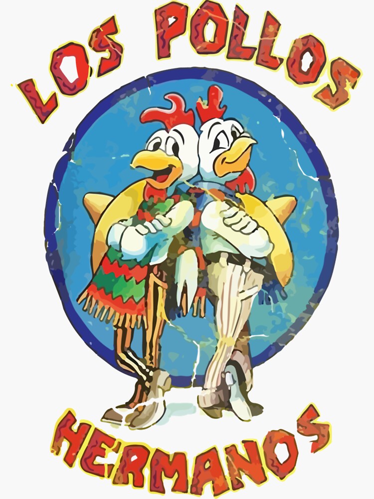 los-pollos-hermanos-sticker-by-thecargo22-redbubble