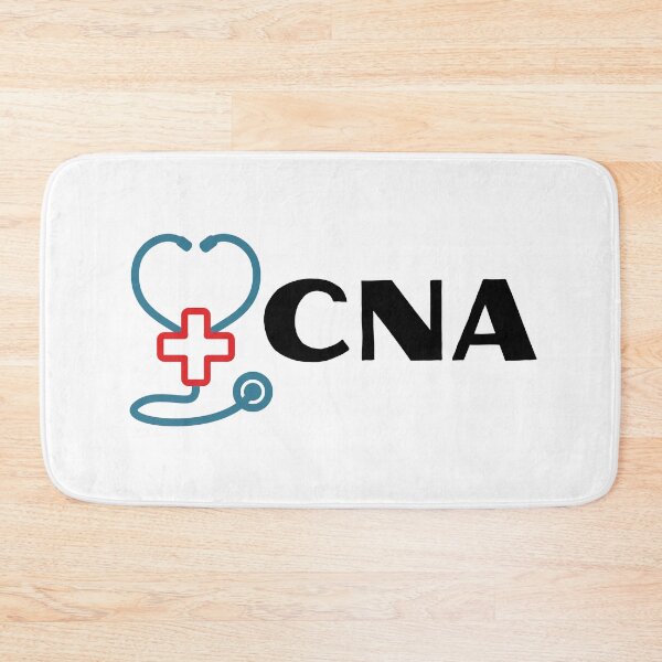 Item preview, CNA Nurse Assistant with stethoscope (black text)- CNA Certified Nurse Assistant designed and sold by CaitU.