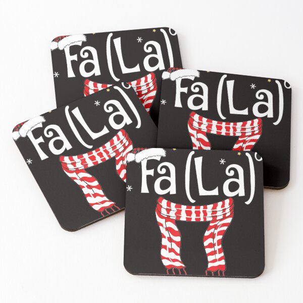 Item preview, Fa La 8 Santa Red Plaid Claus Fa La Math Teacher Christmas designed and sold by JodyBoling.