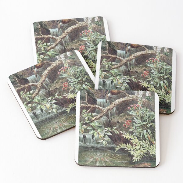 Item preview, Aesthetic Flora and Fauna Art Print designed and sold by Eva Vincent.